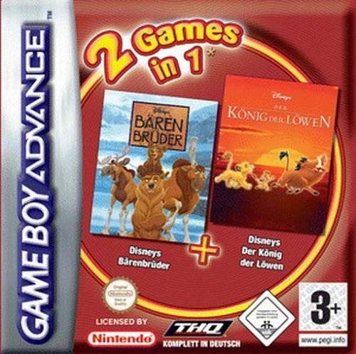 2 Games in 1: Disney's Brother Bear / The Lion King 1 1/2