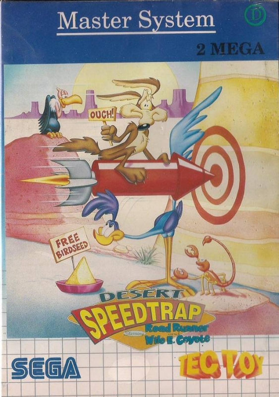 Desert Speedtrap Starring Road Runner and Wile E. Coyote