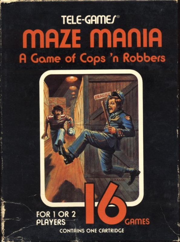 Maze Mania: A Game of Cops 'n Robbers