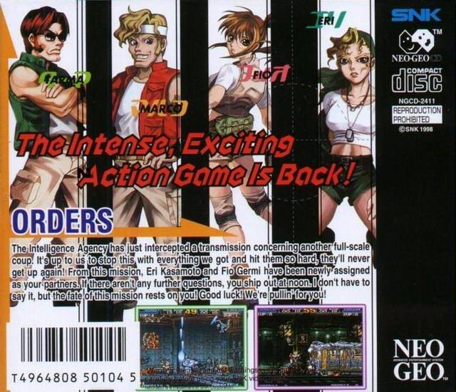 Metal Slug 2 (CD)