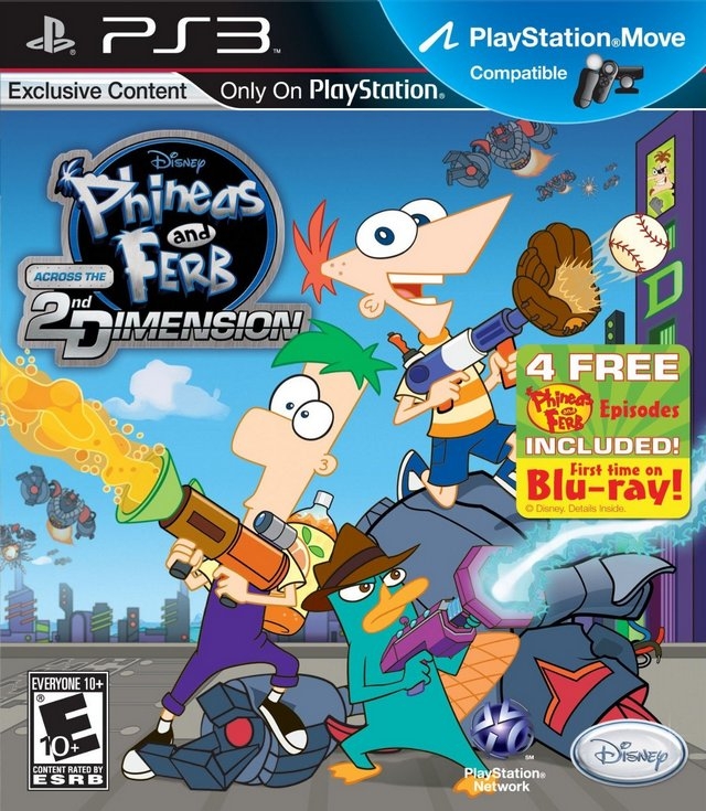 Phineas and Ferb: Across the 2nd Dimension