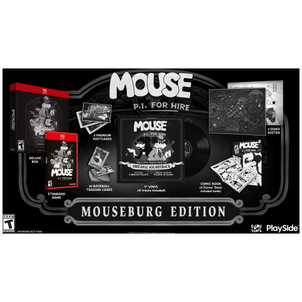 Mouse P.I. For Hire: The Mouseburg Edition